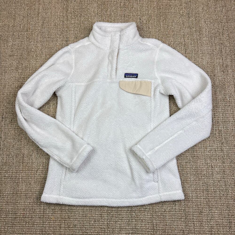 🏔️ Patagonia Re-Tool Snap-T Pullover Fleece | Size Small | White